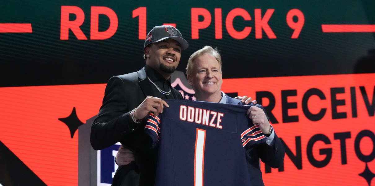 Featured image for "Rome Odunze Finalizes Rookie Deal with Chicago Bears"