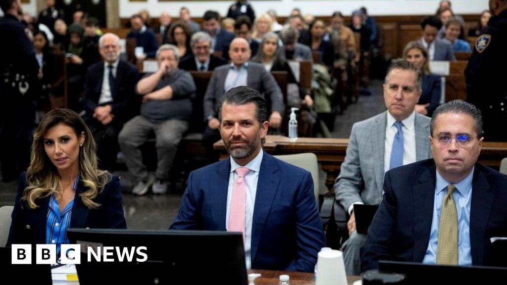 "Trump Jr.'s Courtroom Debut: Smiles, Mispronunciations, and Fraud Allegations"