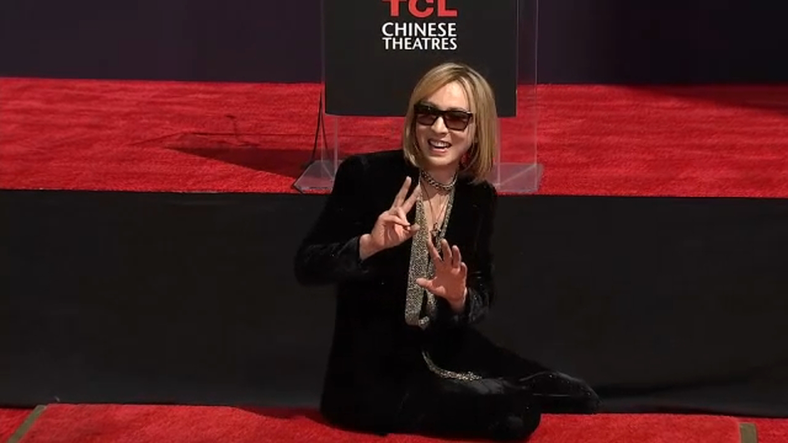 Yoshiki's Historic Hollywood Honors