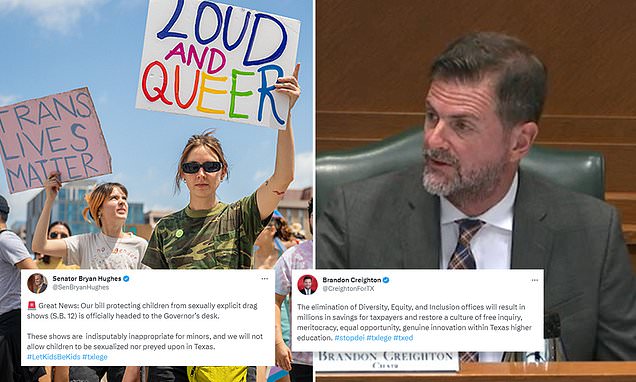 Texas lawmakers pass controversial bills targeting LGBTQ+ community.