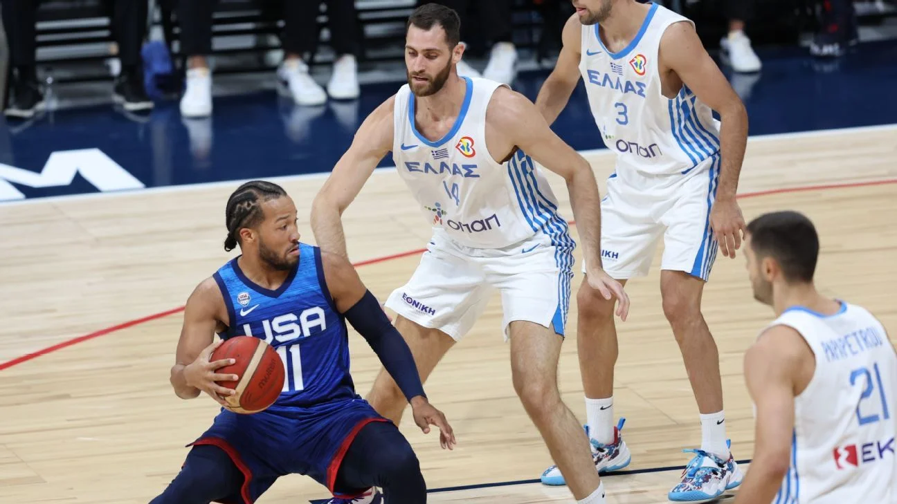 Team USA Dominates Greece in World Cup Tune-Up Games