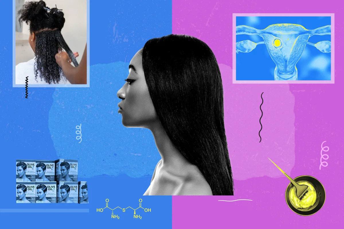 Featured image for "Understanding the Link Between Chemical Hair Relaxers and Uterine Cancer: Should You Be Concerned?"