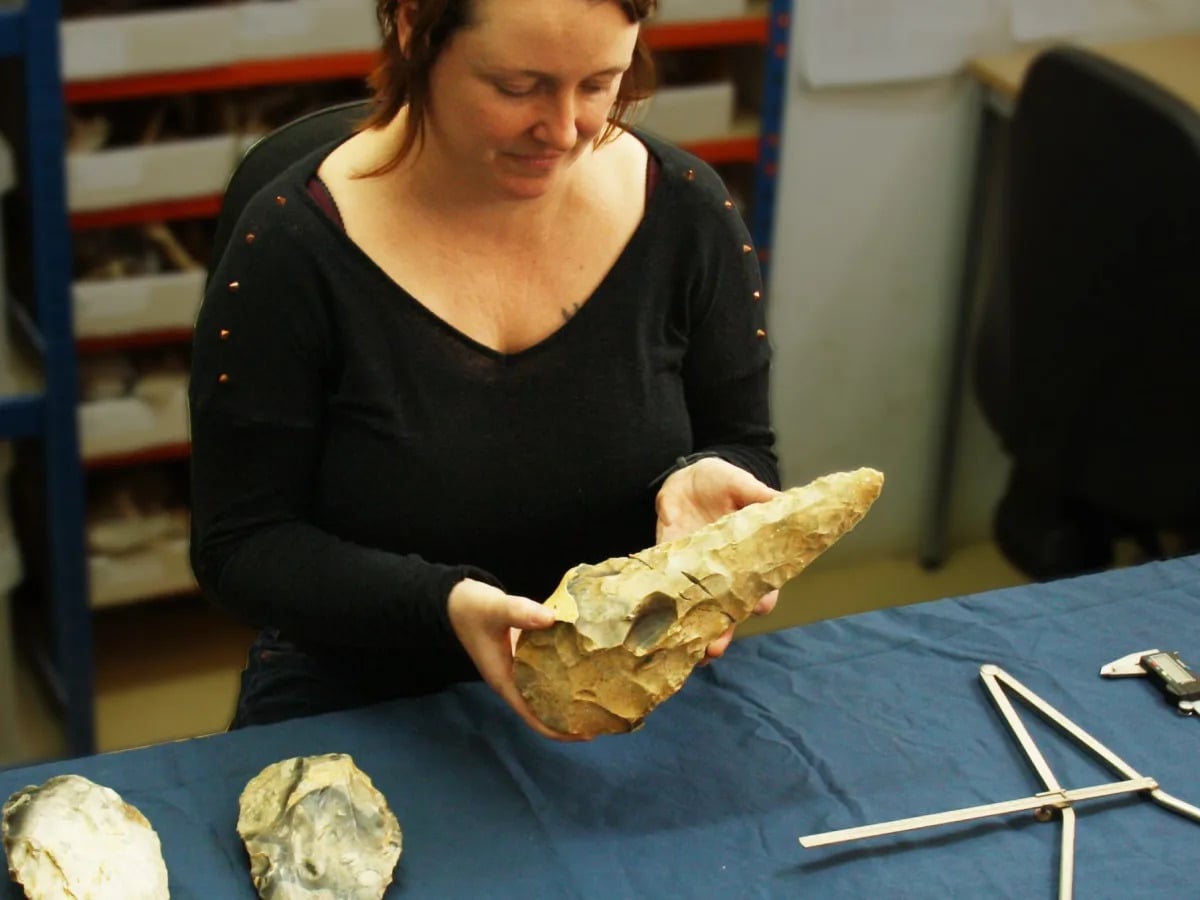 Featured image for "Enigmatic Oversized Hand Axes Baffle Scientists at Ancient Ice Age Site in England"