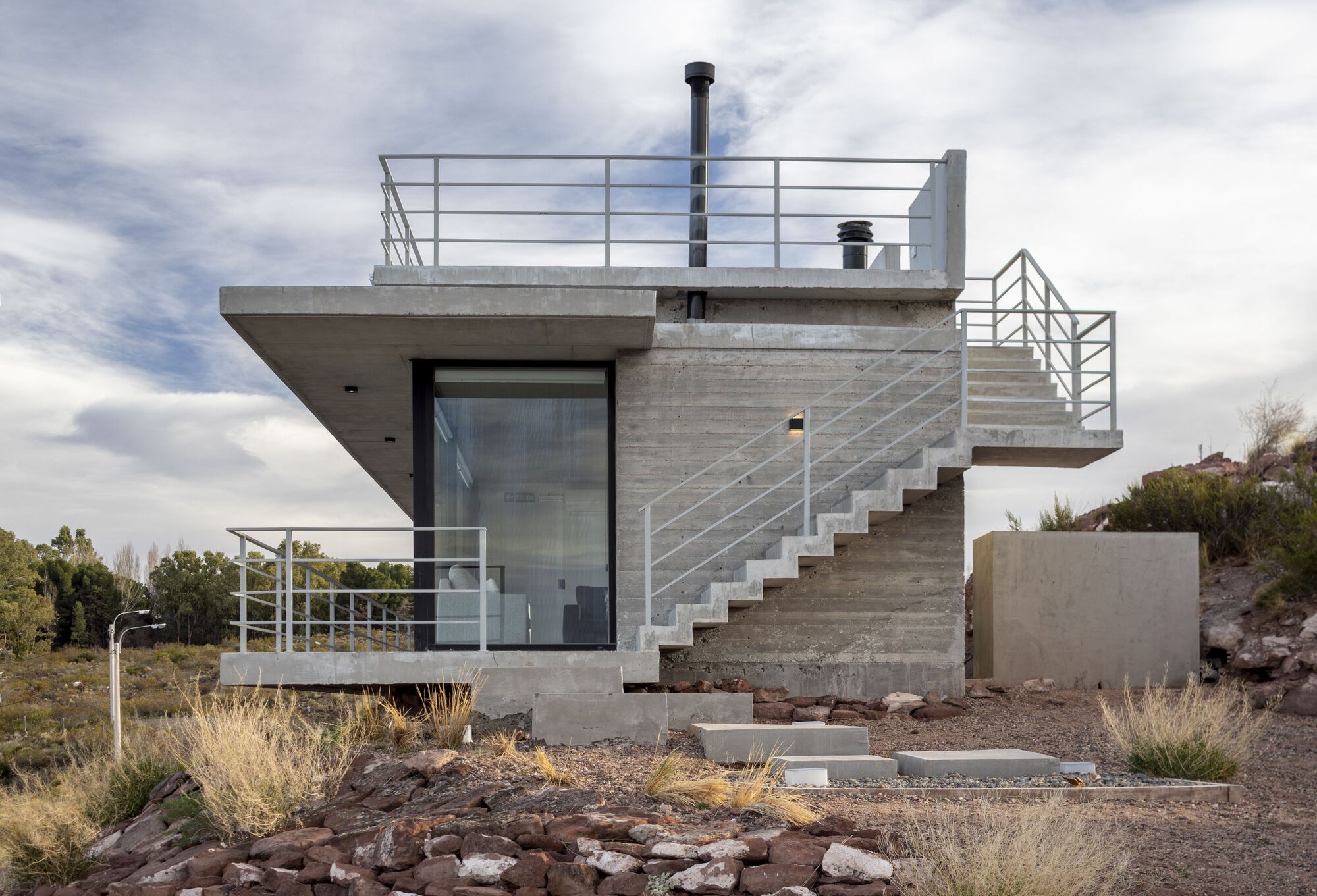 Chazarreta-Tohus-Almendra args designs Chocon Terraces House.