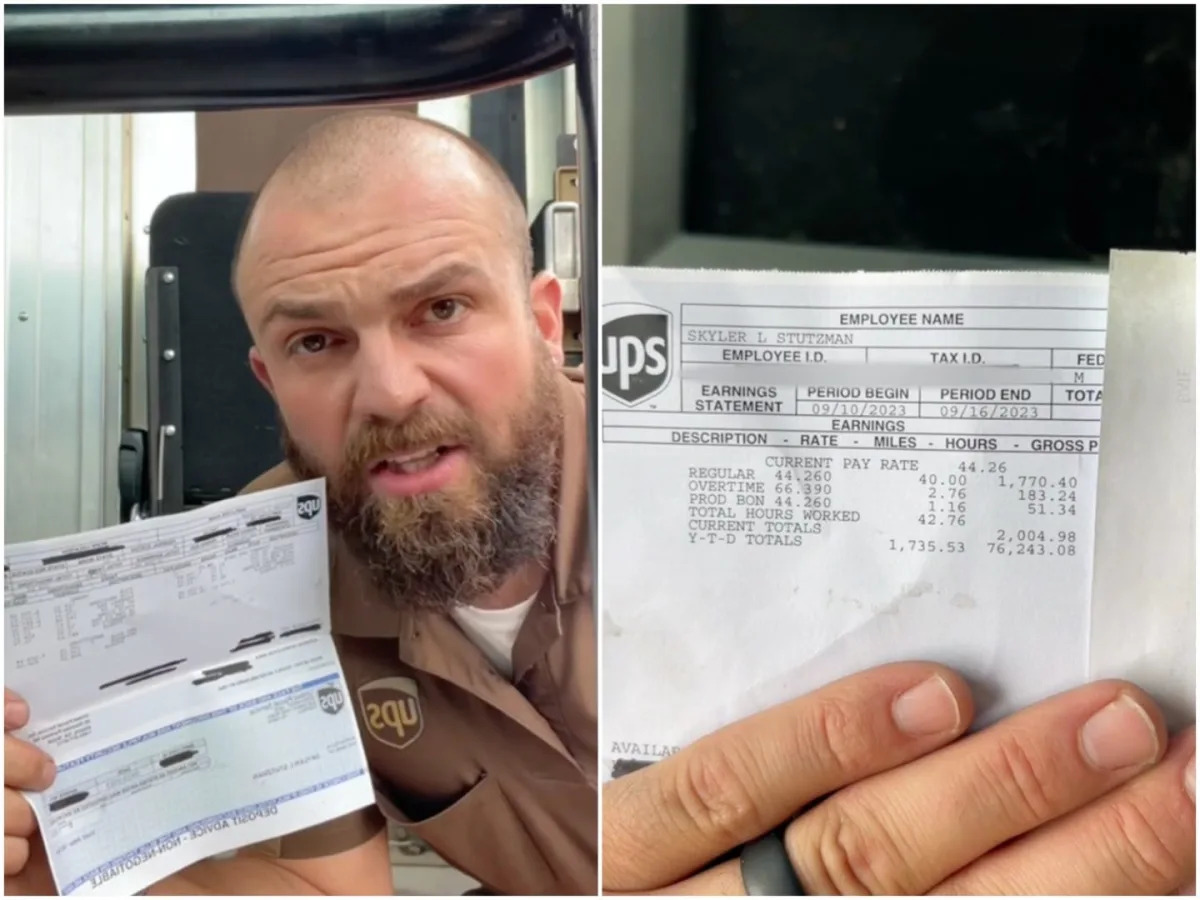 Featured image for "UPS Driver's Viral Video Reveals Eye-Opening Weekly Paycheck Breakdown"