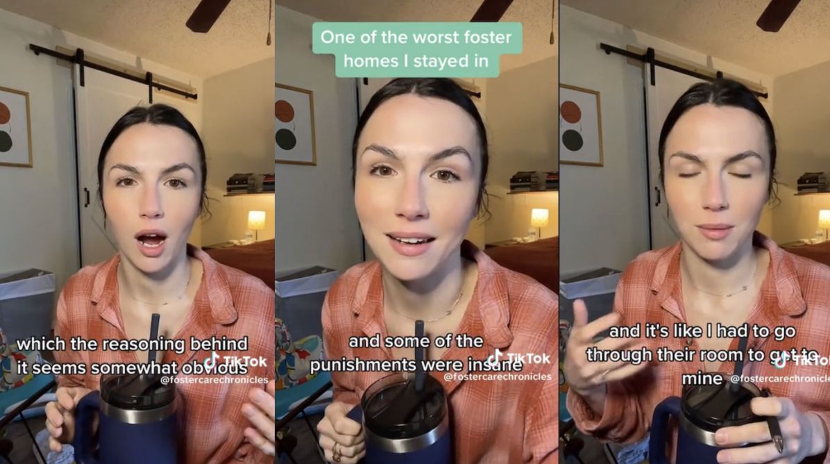 Survivor shares heartbreaking childhood foster home experience.