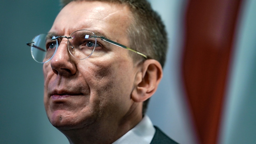 "Latvia's President Urges West to Arm Ukraine as Deterrence Against Russia's Global Ambitions"