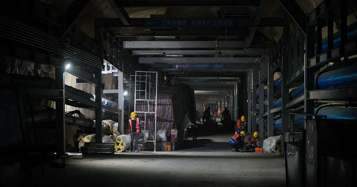 "China Unveils World's Largest Underground Dark Matter Lab"