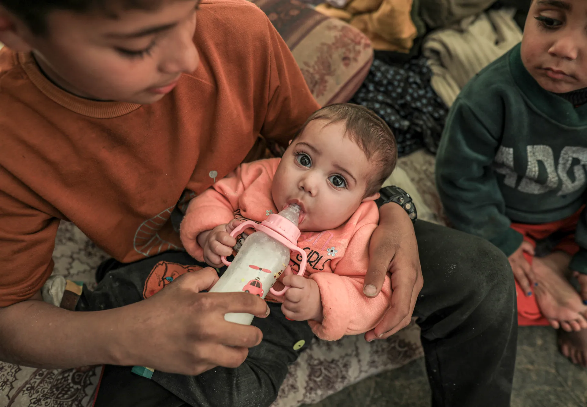 Featured image for Orphaned Teens Brave Danger to Rescue Siblings in Gaza