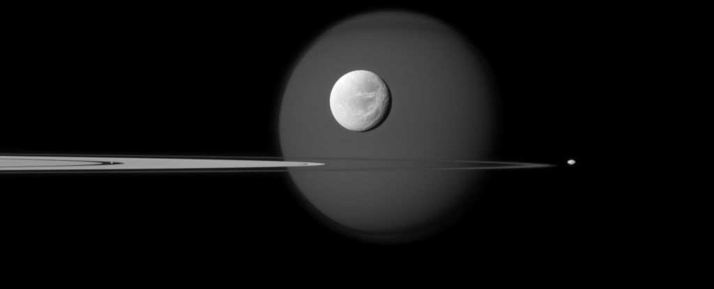"Jaw-Dropping Images: Saturn's Moons Unveiled in Stunning New Photos"