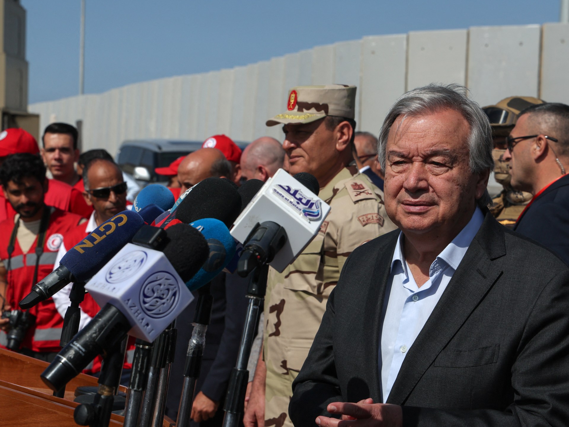 "UN chief urges Israel to open aid 'lifeline' for Gaza amid ongoing conflict"