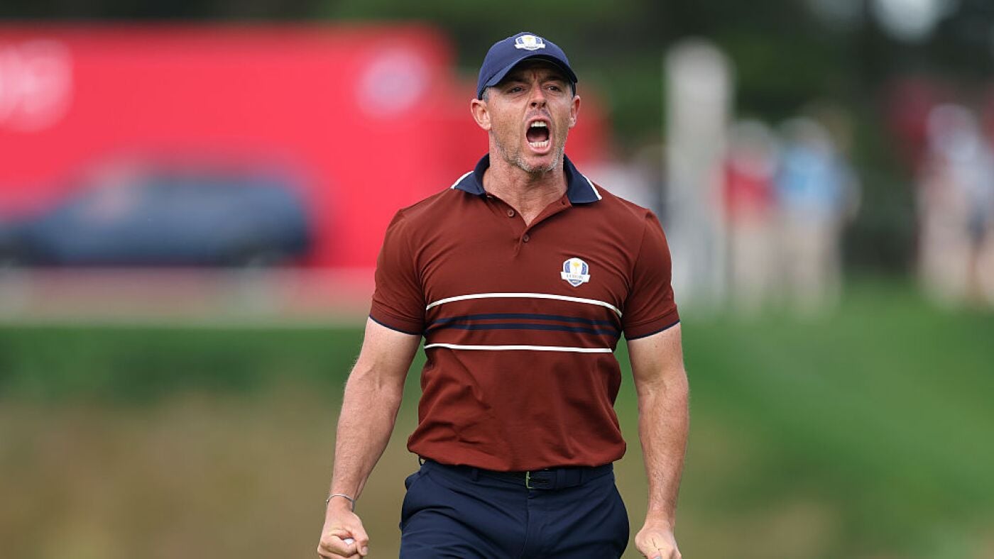 Featured image for Ryder Cup MC Resigns After Foul-Mouthed Chant Targeting Rory McIlroy