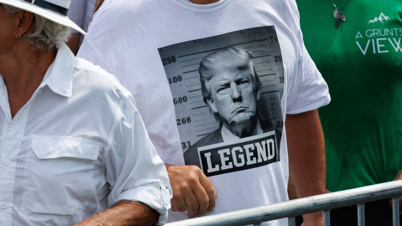 "Trump's Mug Shot: The Weighty Consequence"