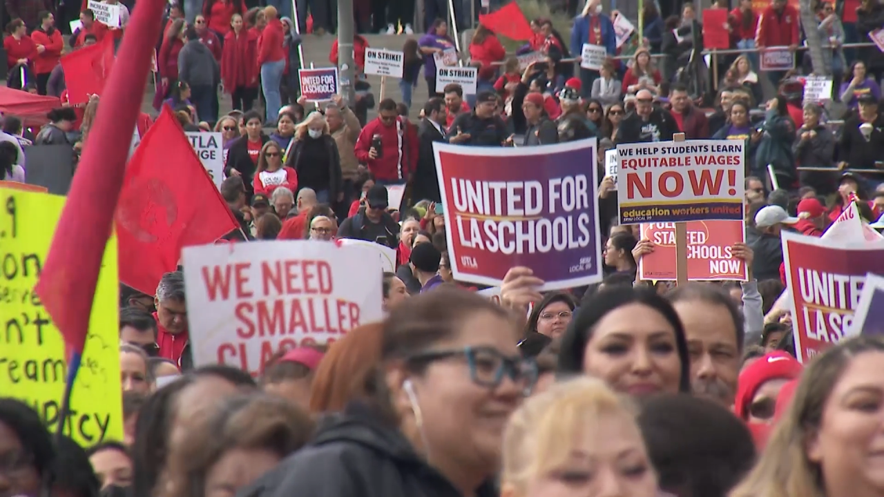 LAUSD Strike Shuts Down Schools for Over Half a Million Students.