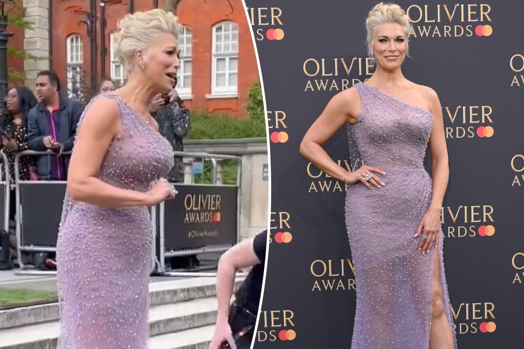 Featured image for Hannah Waddingham Confronts Photographer Over Sexist Red Carpet Comment