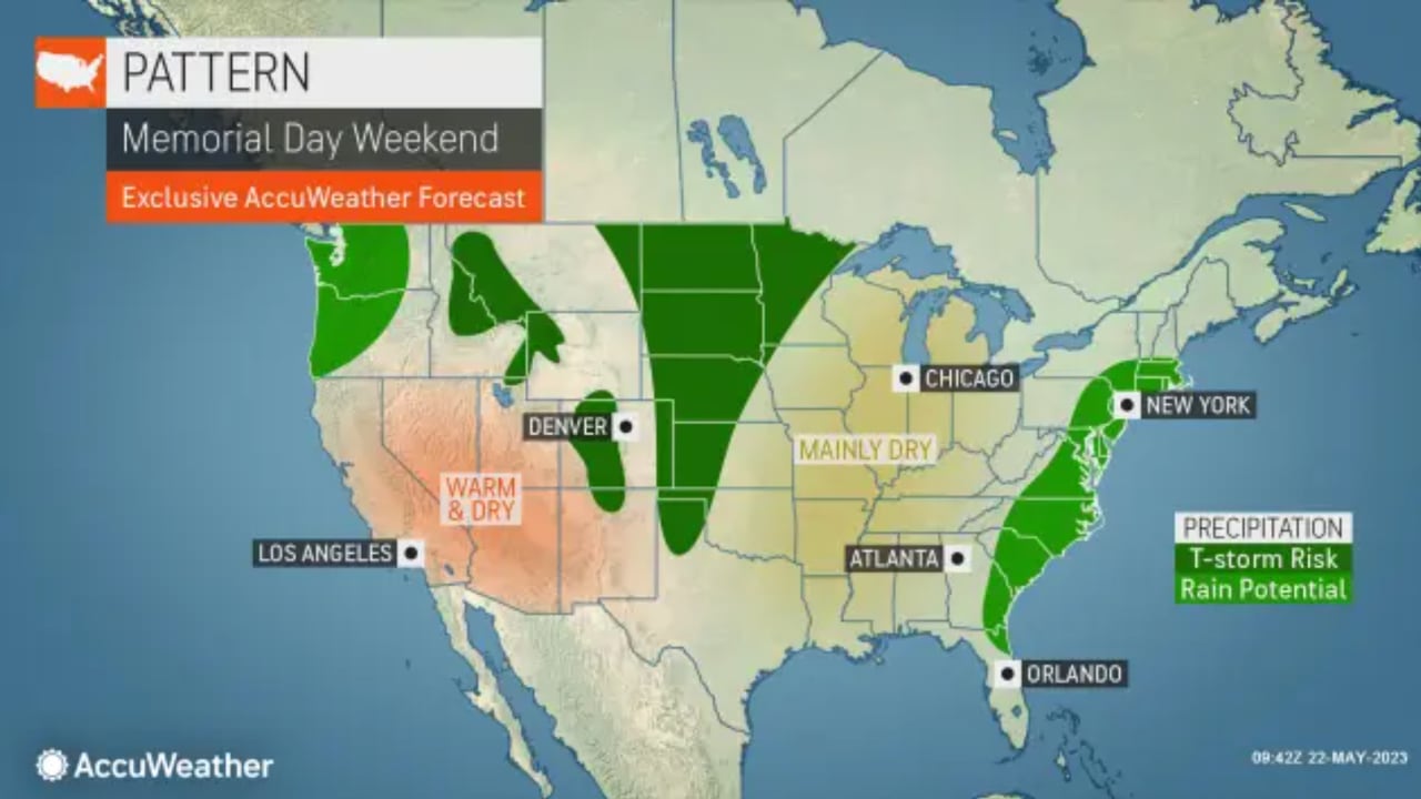 Memorial Day Weekend Weather: Uncertain and Potentially Volatile.