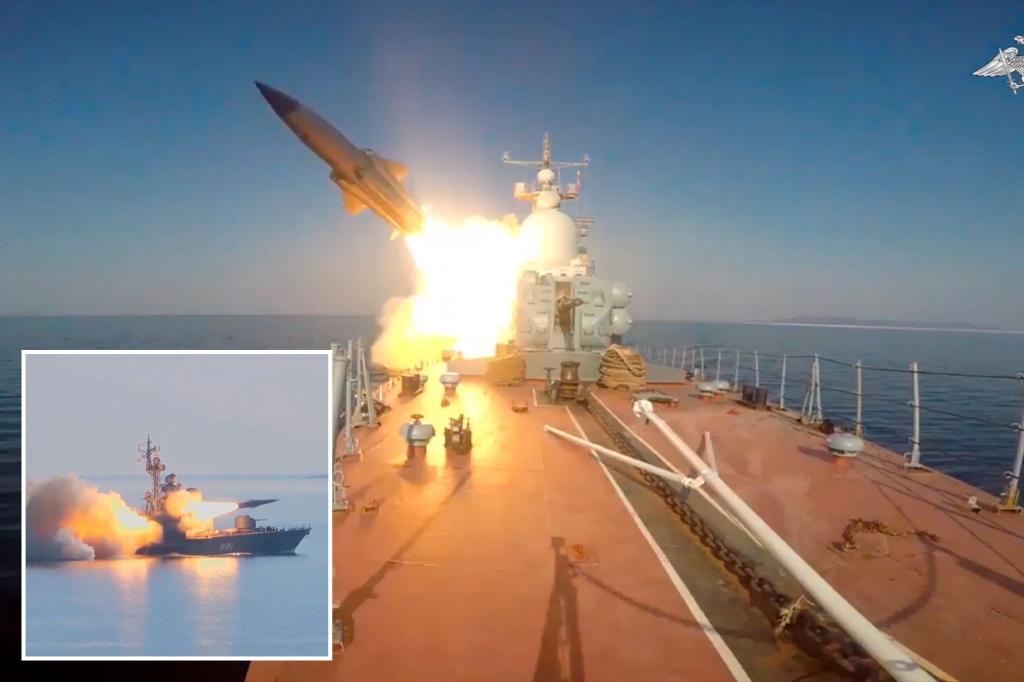 Featured image for Russia test-fires supersonic anti-ship missiles in Sea of Japan.