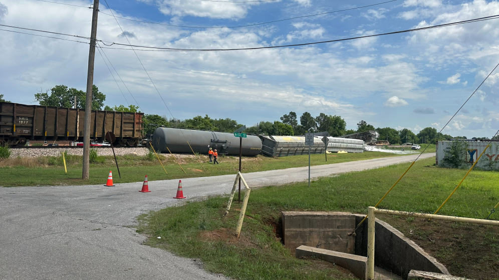 Train Derailment in Marlow Results in No Injuries or Fatalities