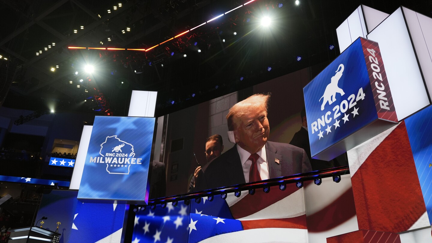 "Trump's Surprise Appearance Shifts Tone at RNC 2024"
