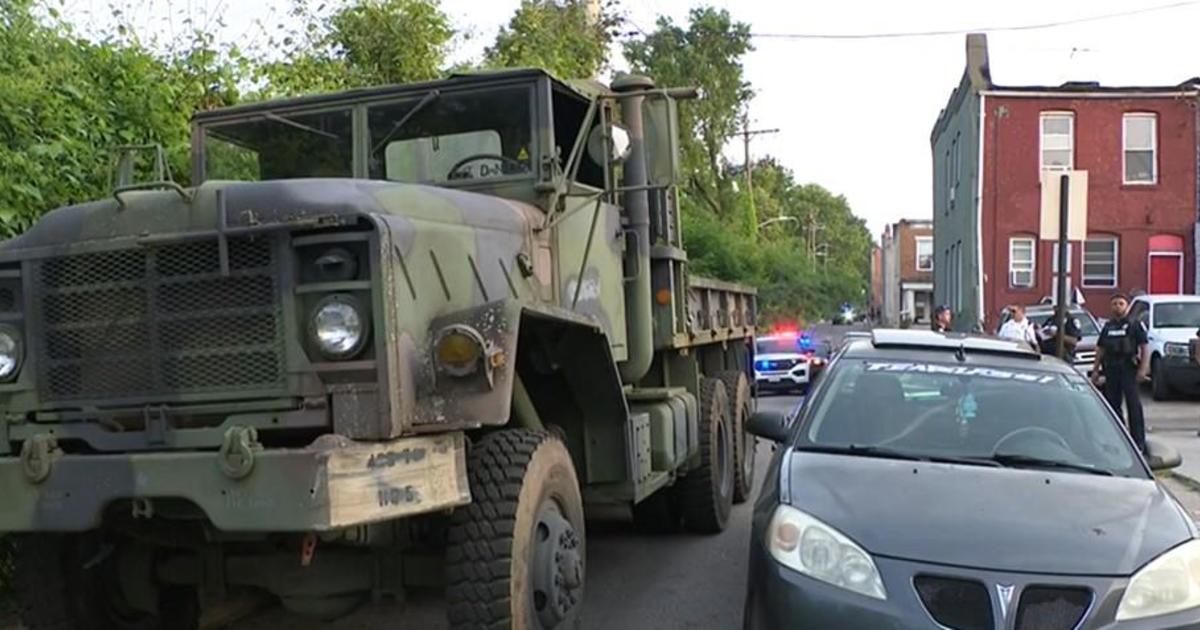 Stolen Military Vehicle Leads to High-Speed Chase in Maryland