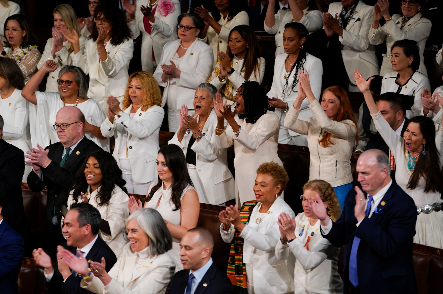 "The Symbolism of Women Wearing White at the State of the Union"