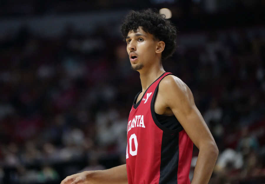 "Alex Sarr Shines as Wizards Defeat Hawks in Summer League Showdown"