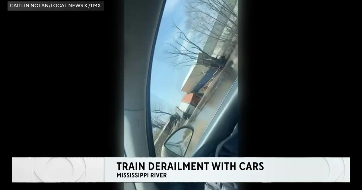 Multiple Train Cars End Up in Mississippi River After Derailment Near Wisconsin-Iowa Border