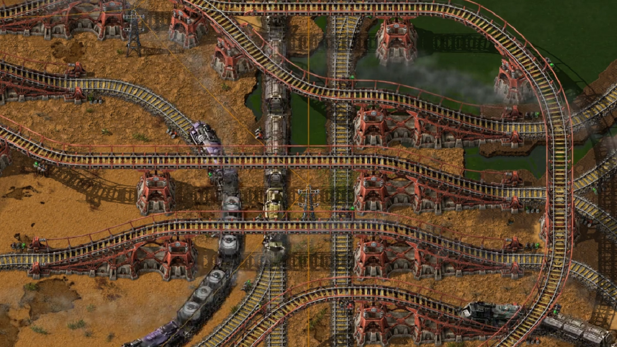 Featured image for "Factorio: Space Age Revolutionizes Trains and Rails with Exciting Upgrades"