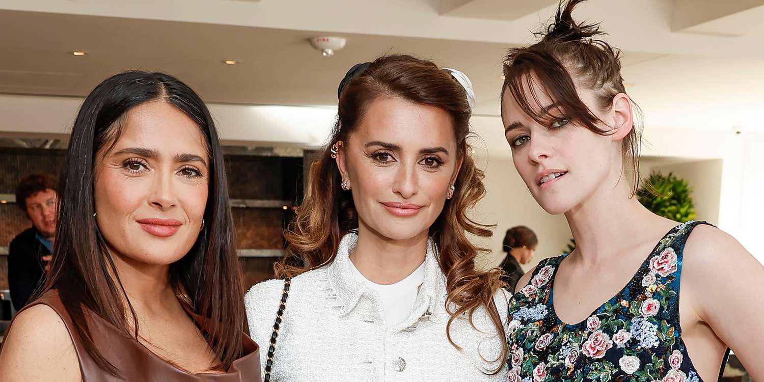 Featured image for Fashion Rule Broken: Kristen Stewart, Penélope Cruz, and Salma Hayek's Iconic Luncheon Looks