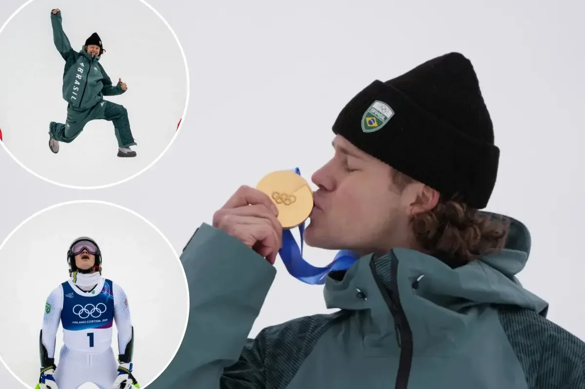 Braathen clinches Brazil’s first Winter Olympic gold in giant slalom upset of Odermatt