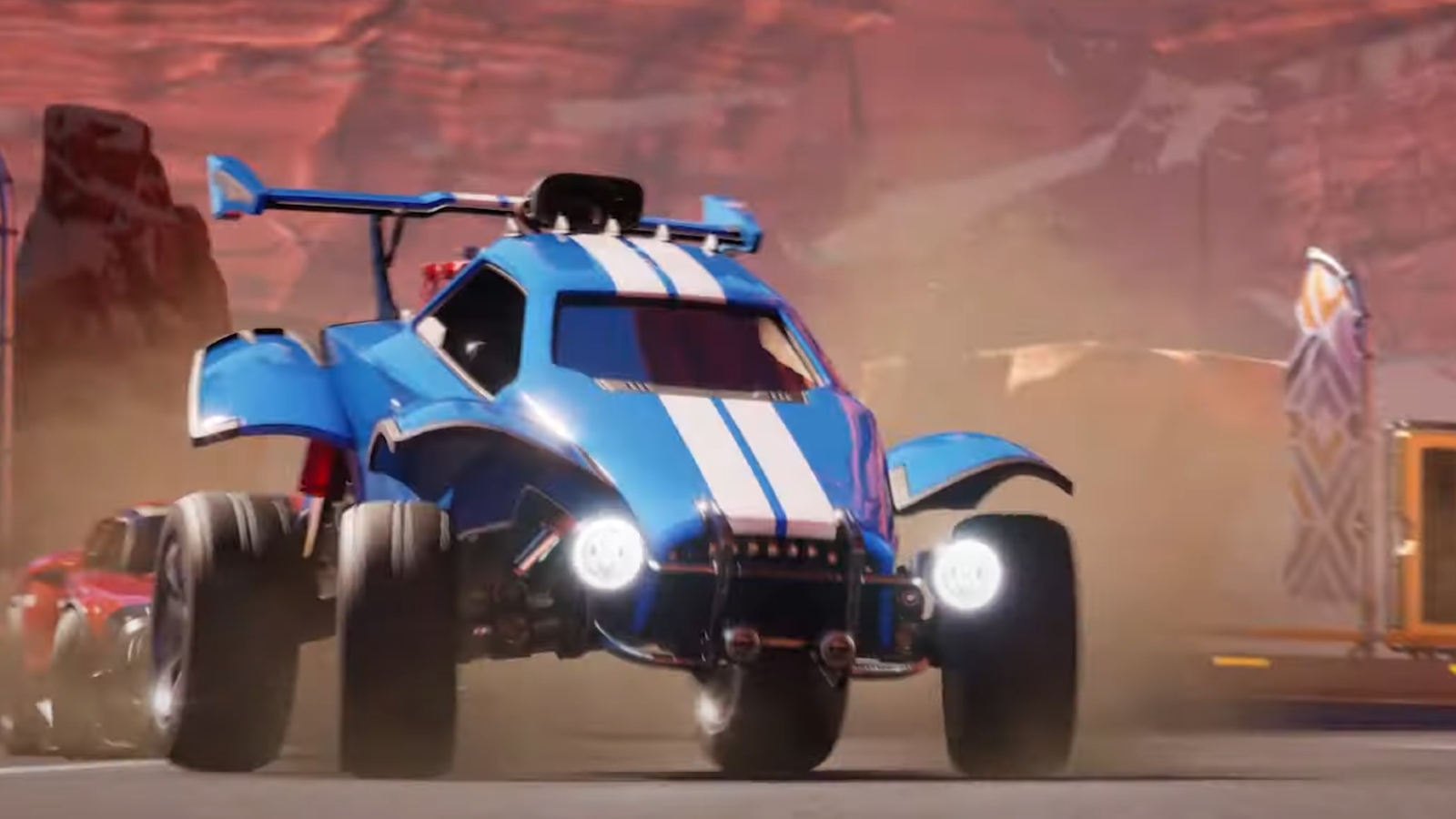 Featured image for Rocket Racing Takes Fortnite and Rocket League Fans by Storm