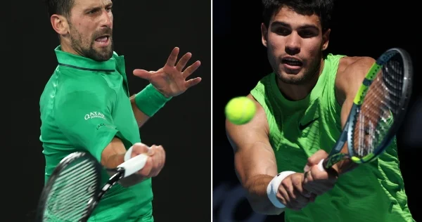 Alcaraz-Djokovic set for AO final as record-breaking chase looms