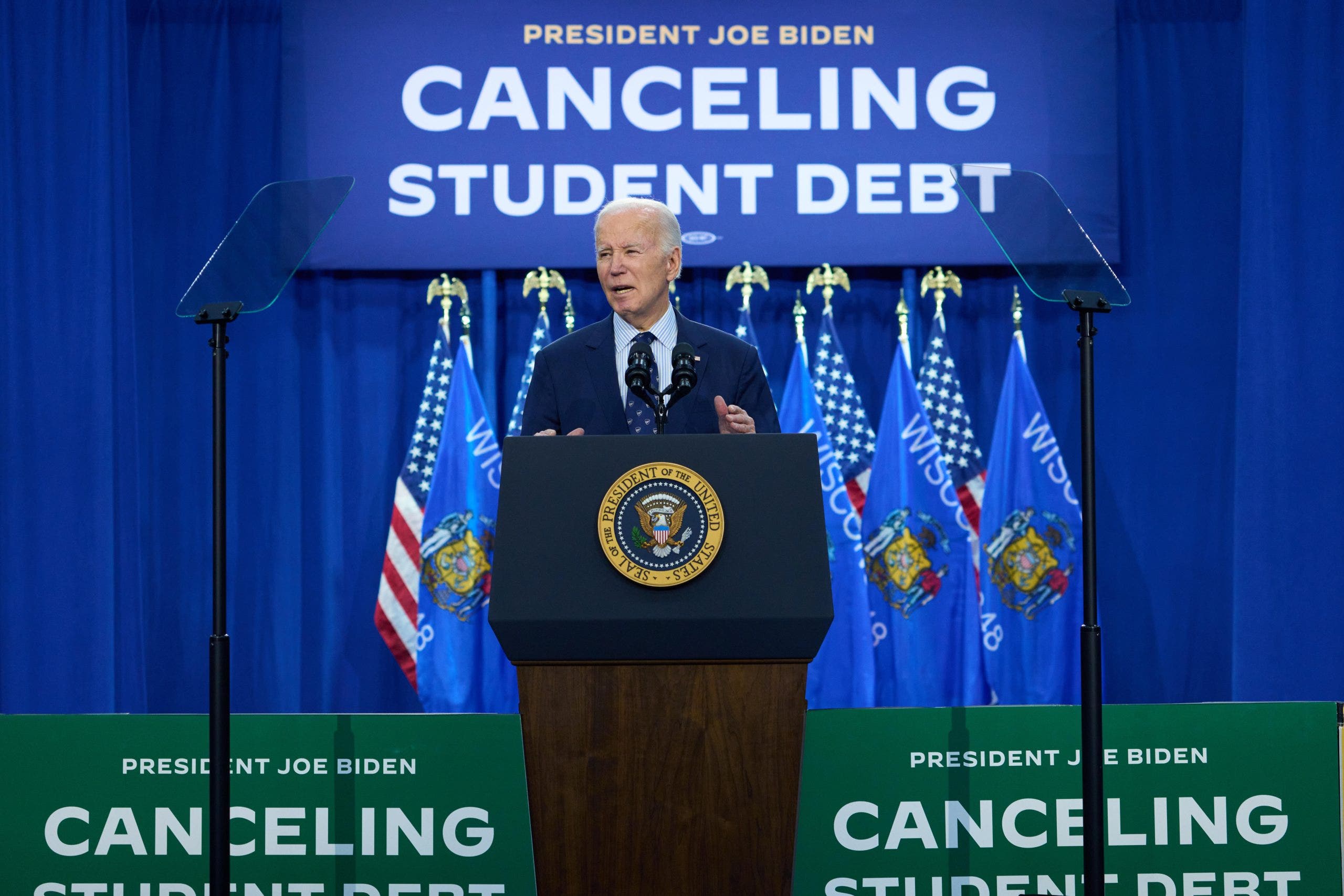 Featured image for "Biden Faces Legal Challenges Over Student Loan Forgiveness Attempts"
