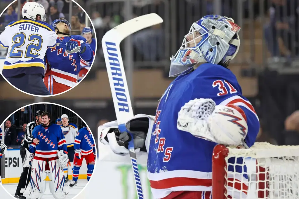 Featured image for Rangers' Struggles Continue as Blues Triumph in Montgomery's Coaching Debut