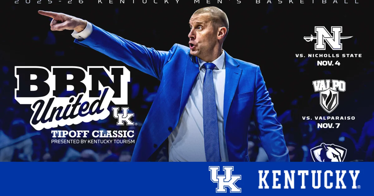 Featured image for Kentucky Basketball Announces 2025-26 Schedule and Key Tournaments