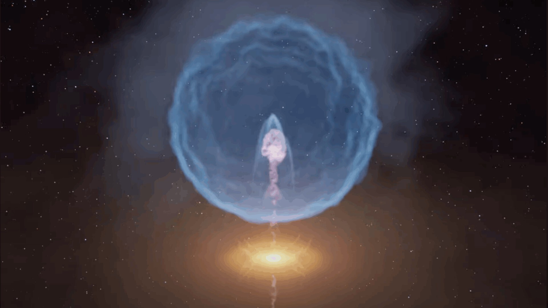 Featured image for Baby Star's Explosion Reveals Nature's Complexity