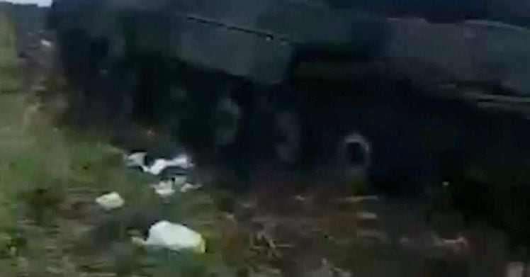 Featured image for Russia's Military Dominance in Ukraine Showcased Through Captured Western Tanks and Hampering Drones.