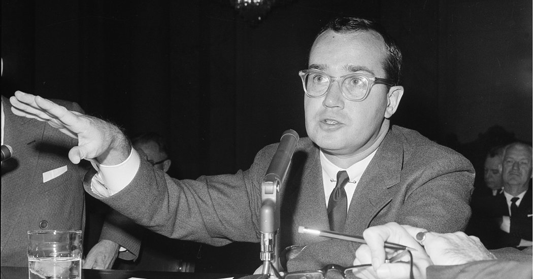 Newton Minow, FCC Chairman Who Criticized TV, Dies at 97.