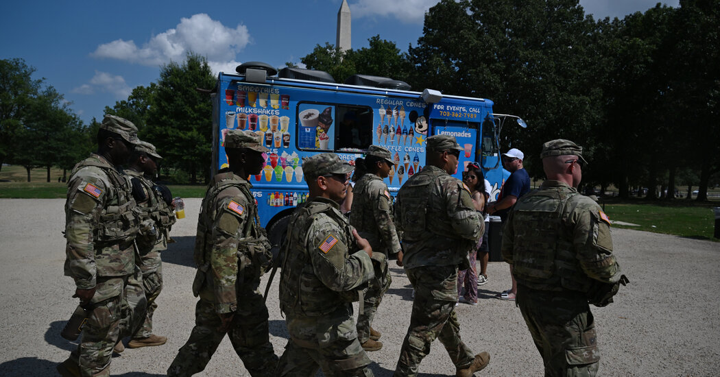 Featured image for GOP Mobilizes National Guard in D.C. Amid Crime and Political Tensions