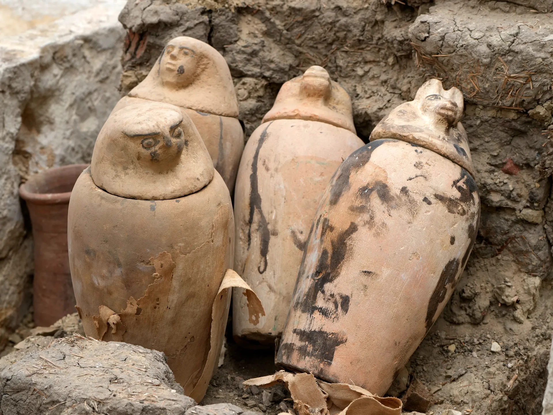 Featured image for Egypt uncovers ancient mummification workshops and tombs in Saqqara necropolis.