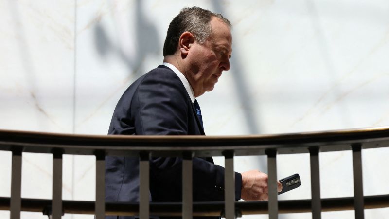 Rep. Schiff Urges Biden to Withdraw from Presidential Race