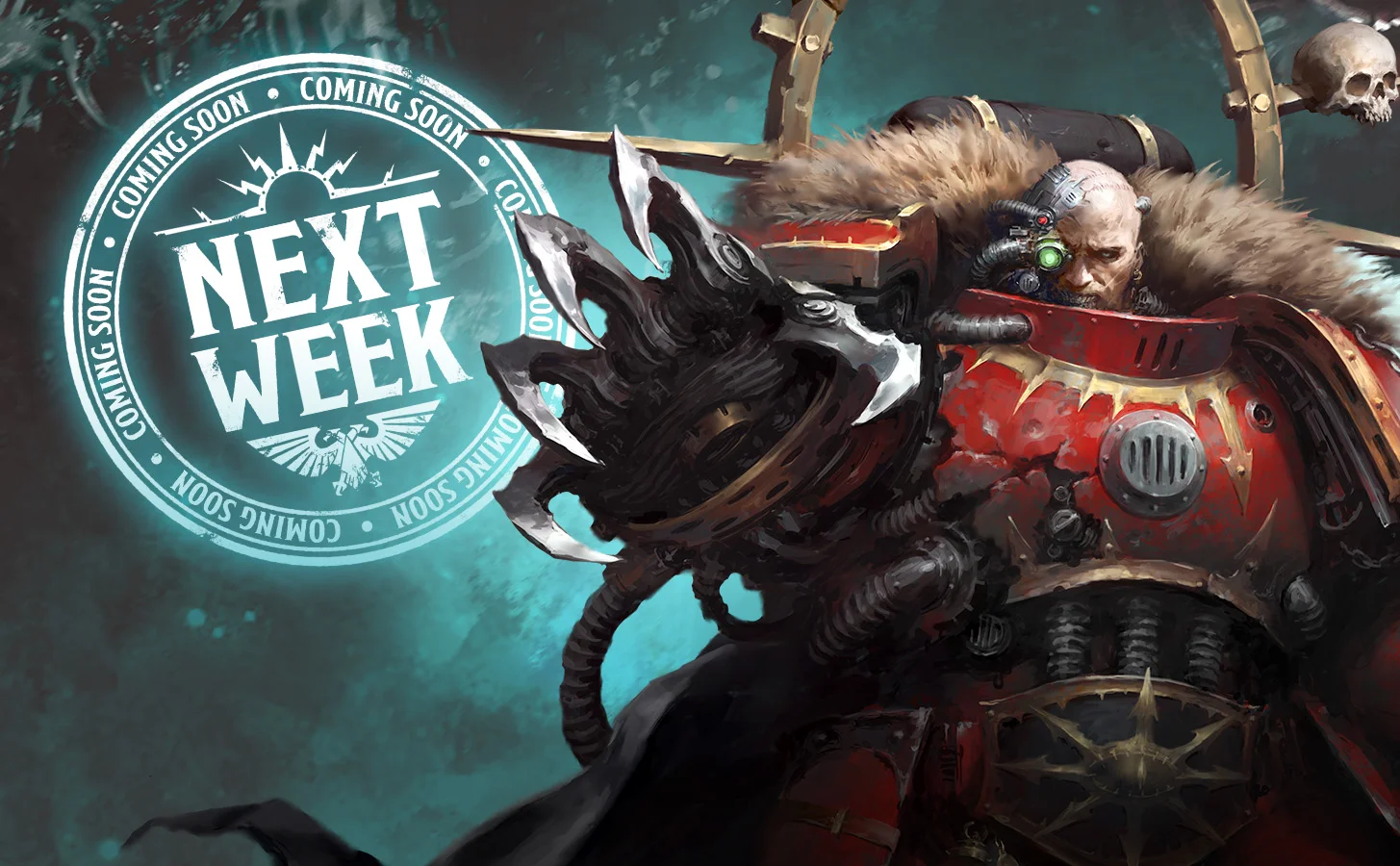 Maelstrom Unleashed: Huron Blackheart Leads Red Corsairs in New 40k Line