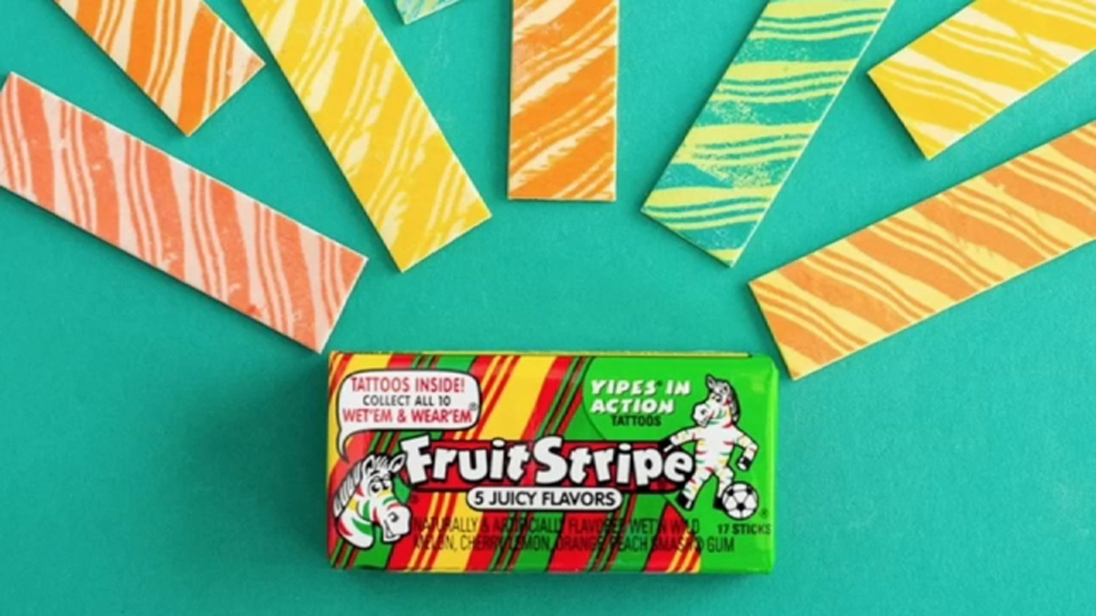 Featured image for Iconic Fruit Stripe Gum Discontinued After 50+ Years