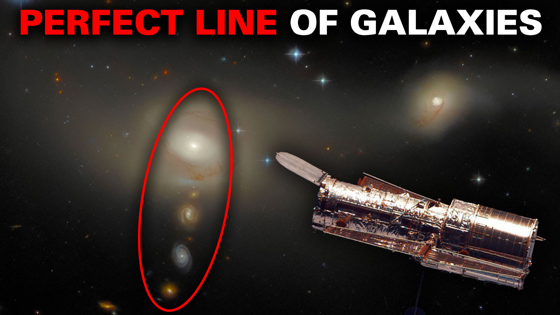 Hubble's Spectacular Sightings: Galaxies Aligned and Interacting