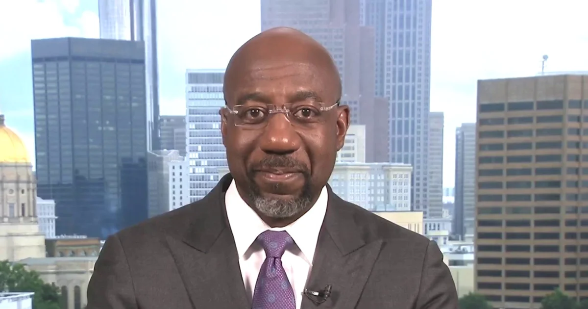 Featured image for "Sen. Warnock's Response to Trump's Latest Comments and Fani Willis' Legal Battles"