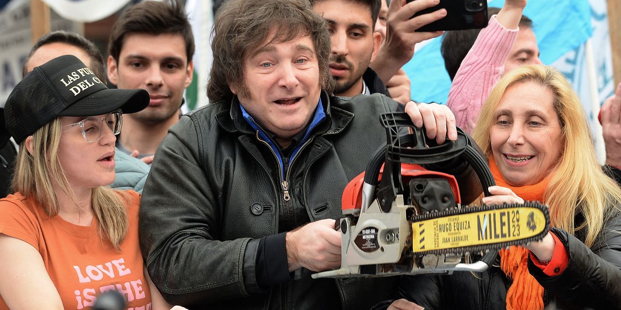 "Wild-Haired Rocker Turned President-Elect Vows to Revitalize Argentina's Economy"