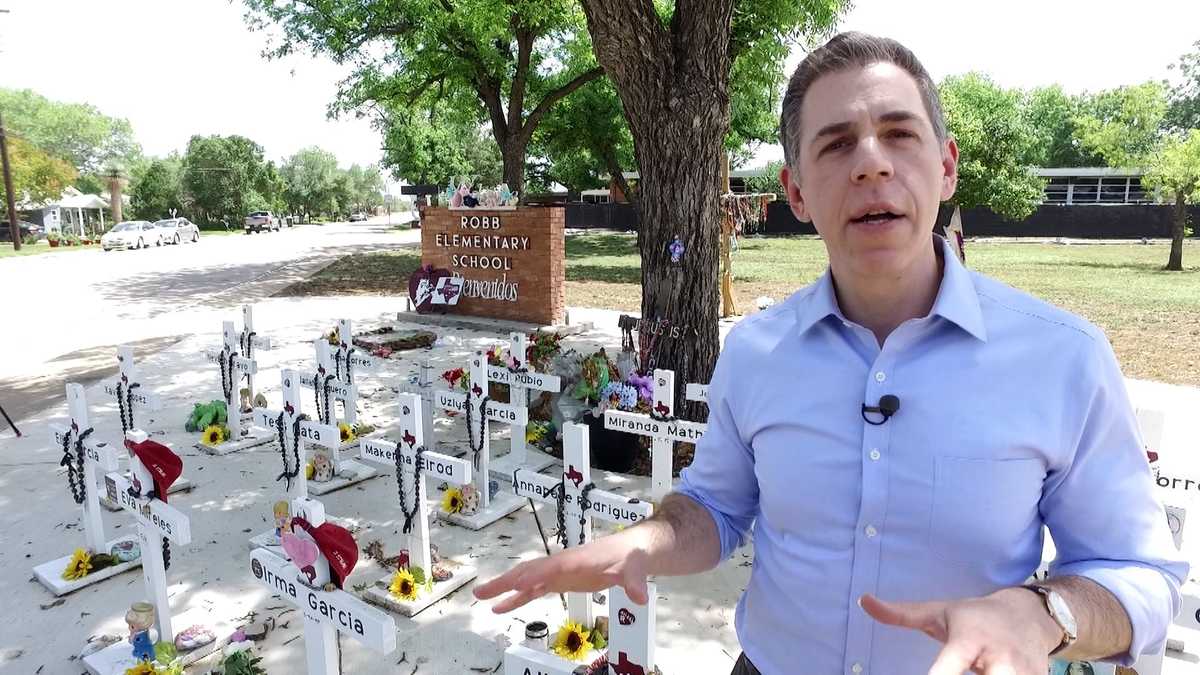 Featured image for Unanswered questions and emotional tributes: Reflecting on the Uvalde shooting one year later.