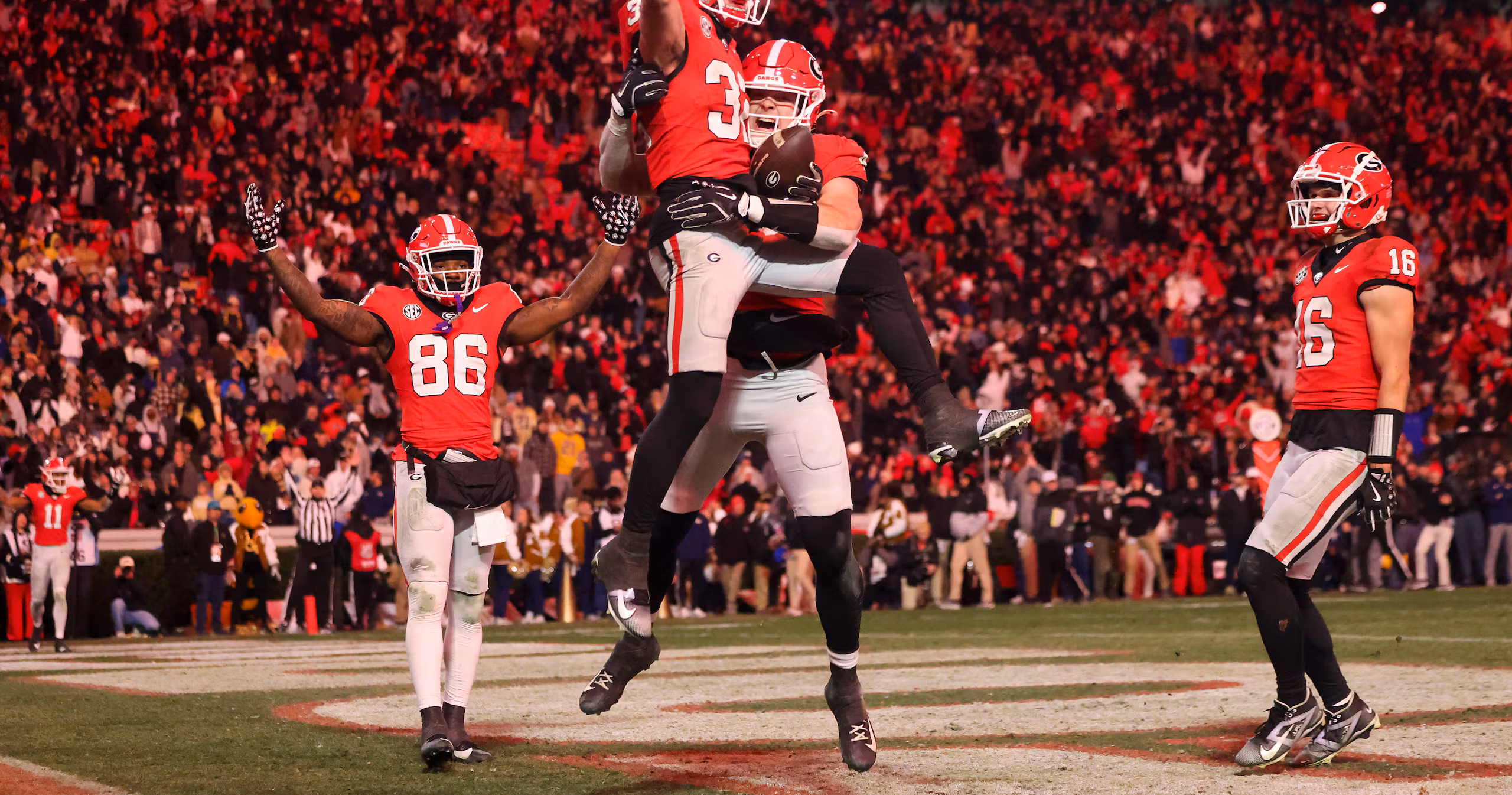 Featured image for Georgia's Epic 8-Overtime Victory Sets Stage for SEC Championship Showdown