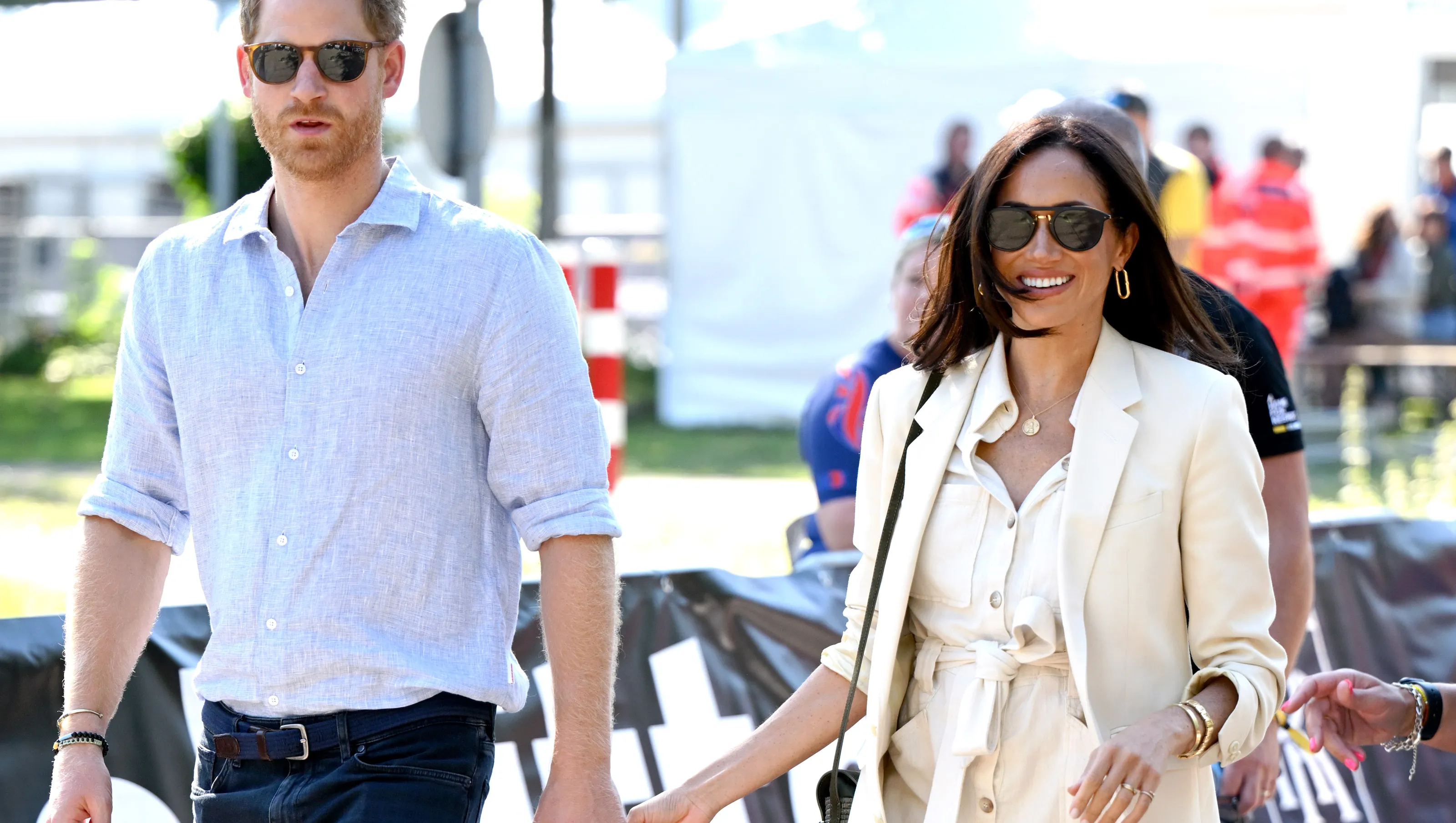 Featured image for Prince Harry Dismisses Meghan Divorce Rumors: 'We've Divorced 10 Times'