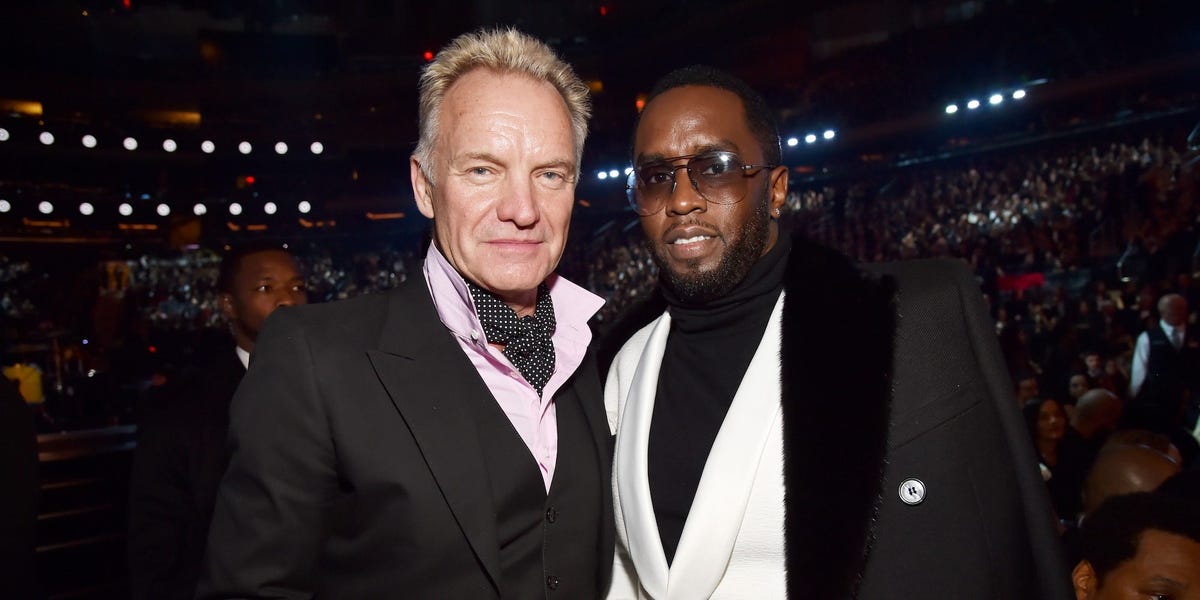 Diddy Pays Sting $5k Daily for Unauthorized Song Sample.